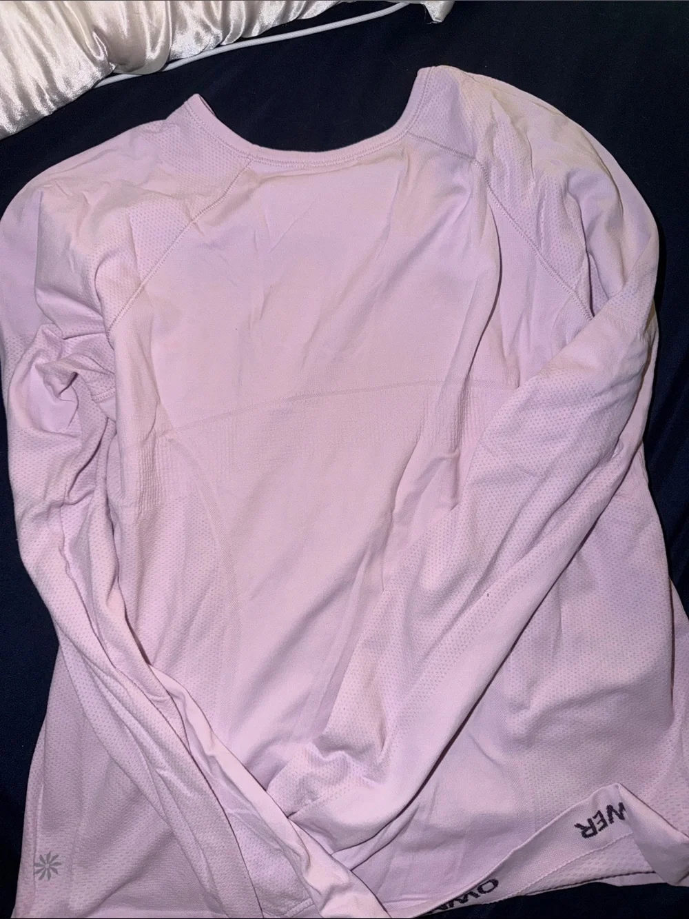Athleta girl Light Pink Long Sleeve Tee